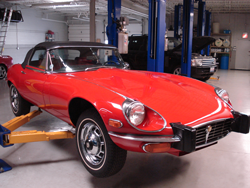 Jaguar XKE repair