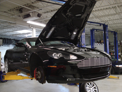 Aston Martin DB9 service