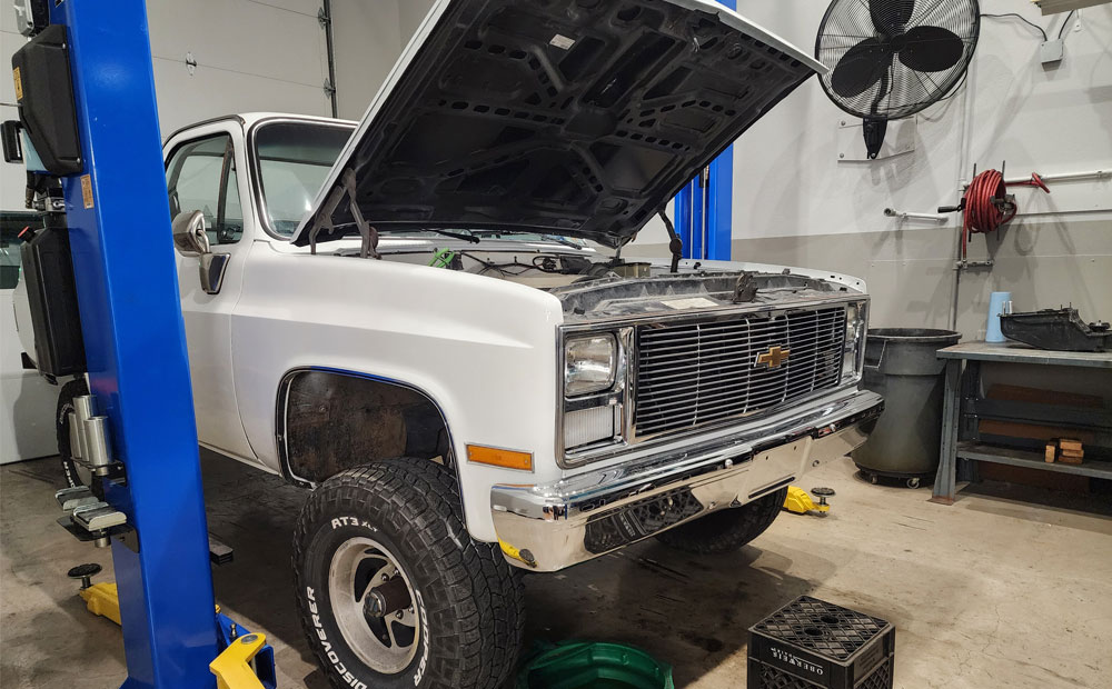 Classic truck repair - chevy v10 square body