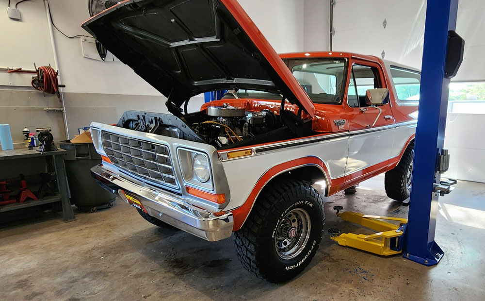 classic truck inspection - blazer