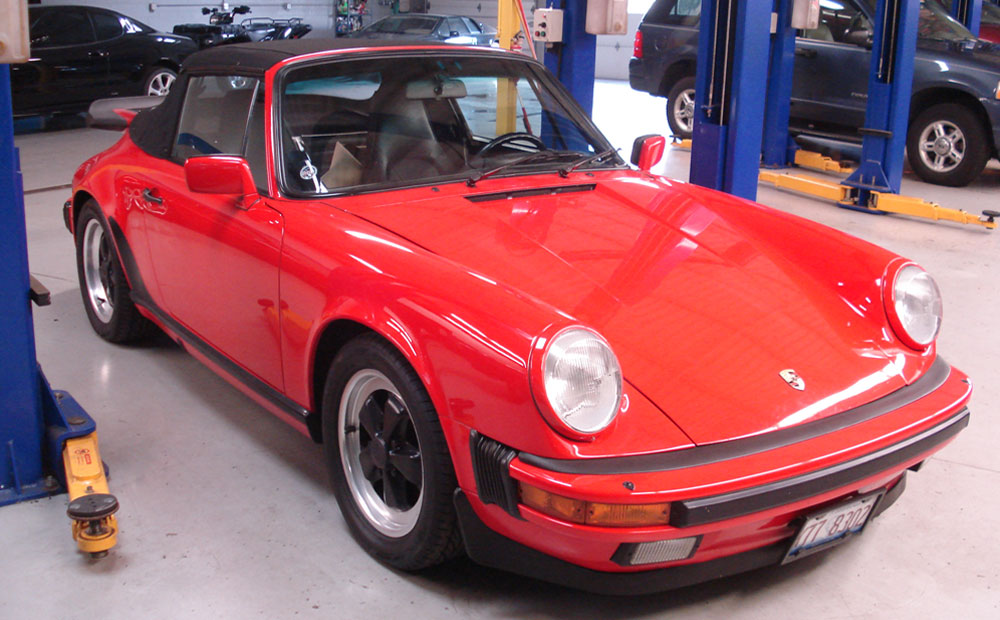 classic porsche pre-purchase inspection- air cooled porsche 911