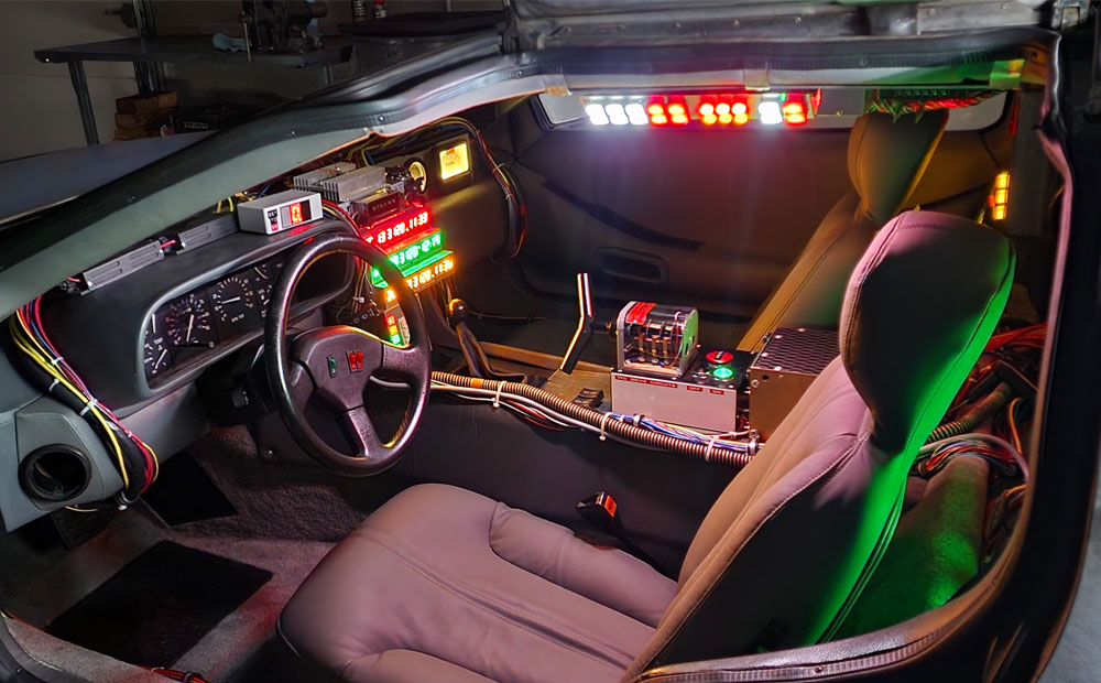  delorean niche car pre-purchase vehicle inspection - interior inspection