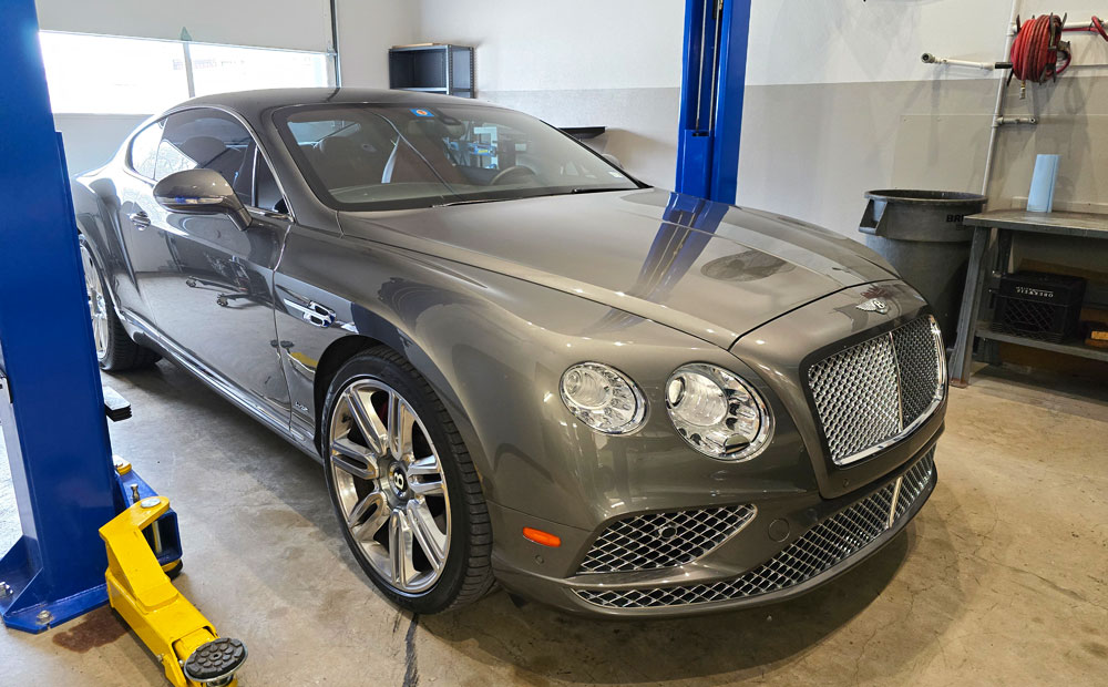 Exotic car repair - Bentley Continental