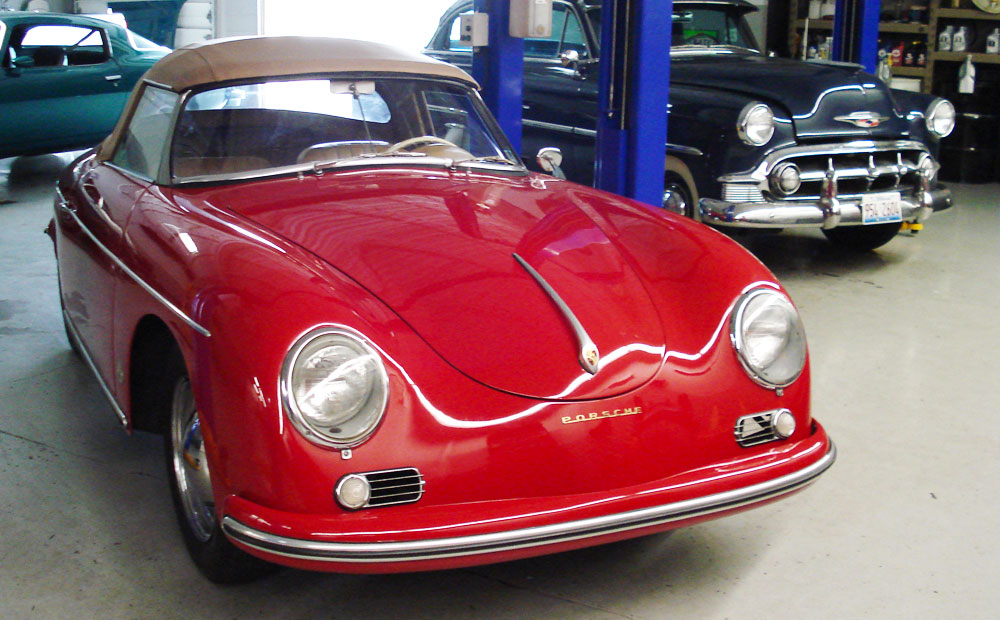 vintage car pre-purchase inspection - porsche 356 inspection