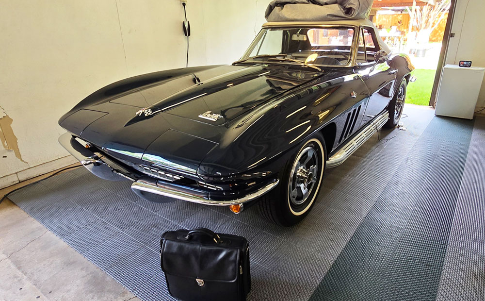 Mobile classic corvette pre-purchase used vehicle inspection in Dallas Fort Worth, Texas