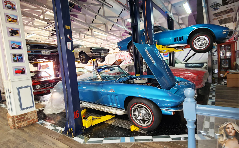 On-site classic corvette pre-purchase used vehicle inspection