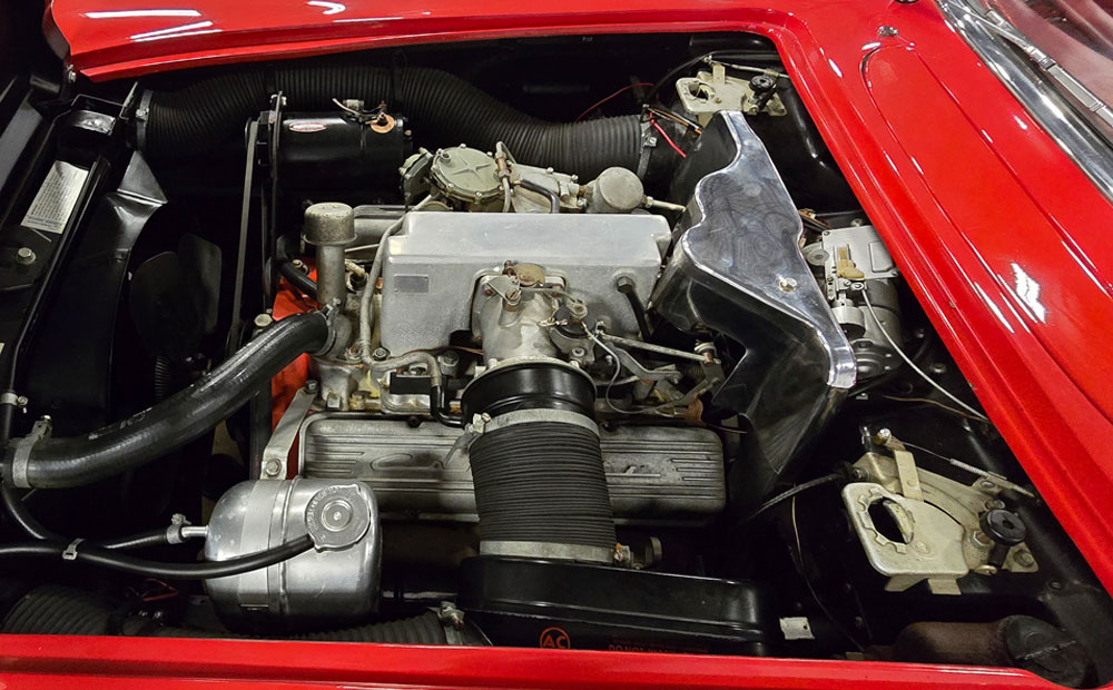 classic corvette pre-purchase inspection - c1 engine inspection