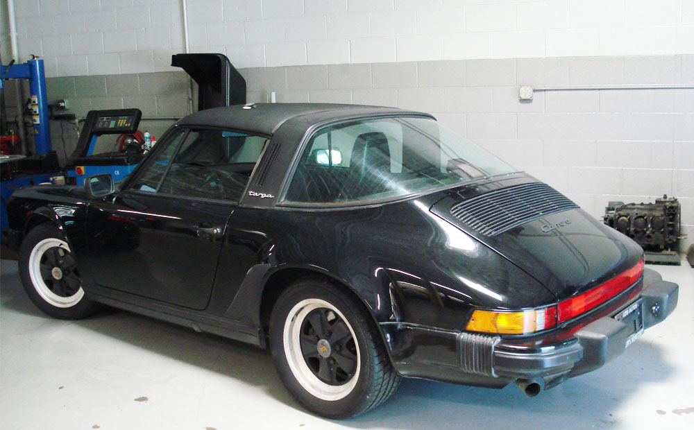 classic porsche specific inspection- 911 targa