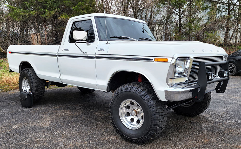 classic truck pre-purchase inspection - ford