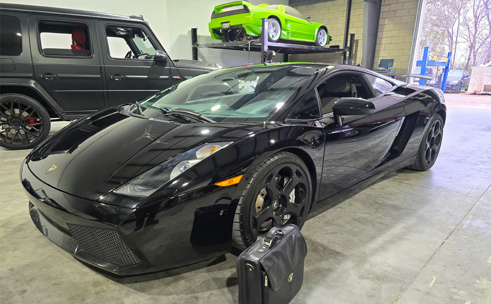 pre-owned exotic car pre-purchase inspection - lamborghini