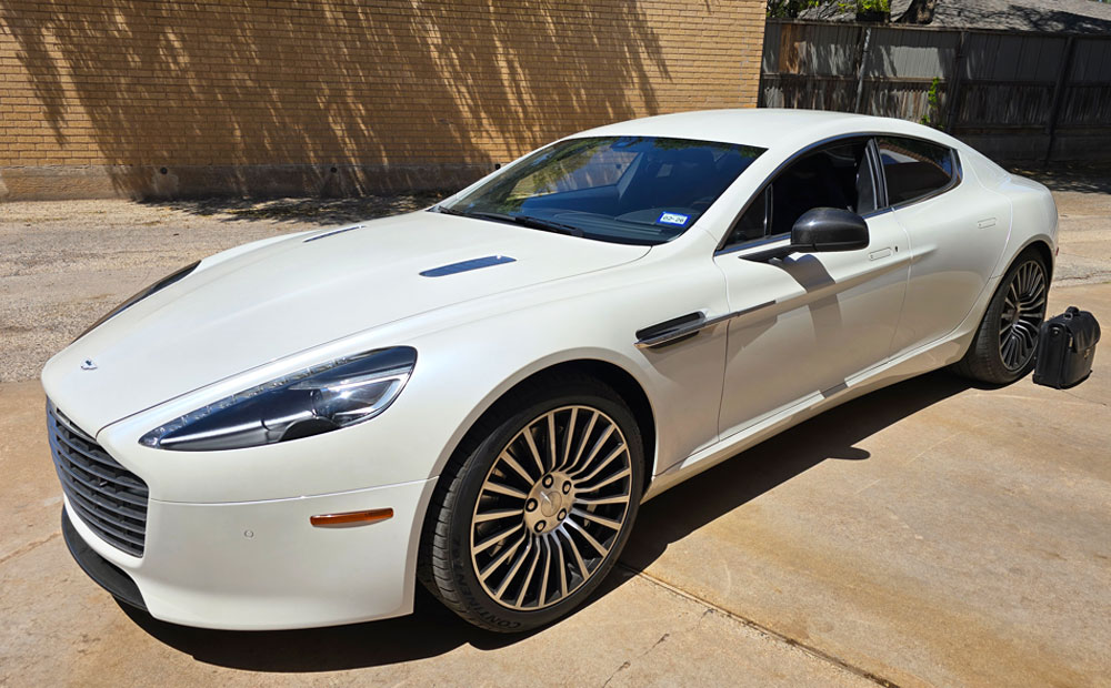 mobile exotic car pre-purchase inspection - Aston Martin