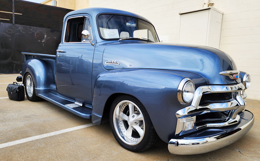 we also inspect classic and antique trucks - 50s chevy 3100