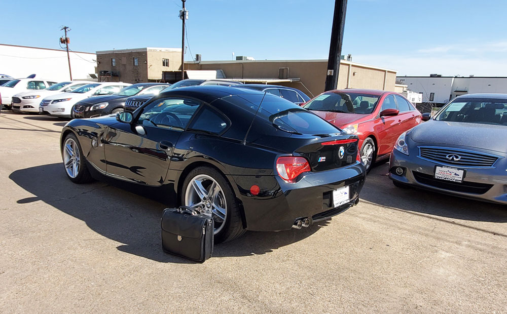 sports car pre-purchase inspection - bmw z4