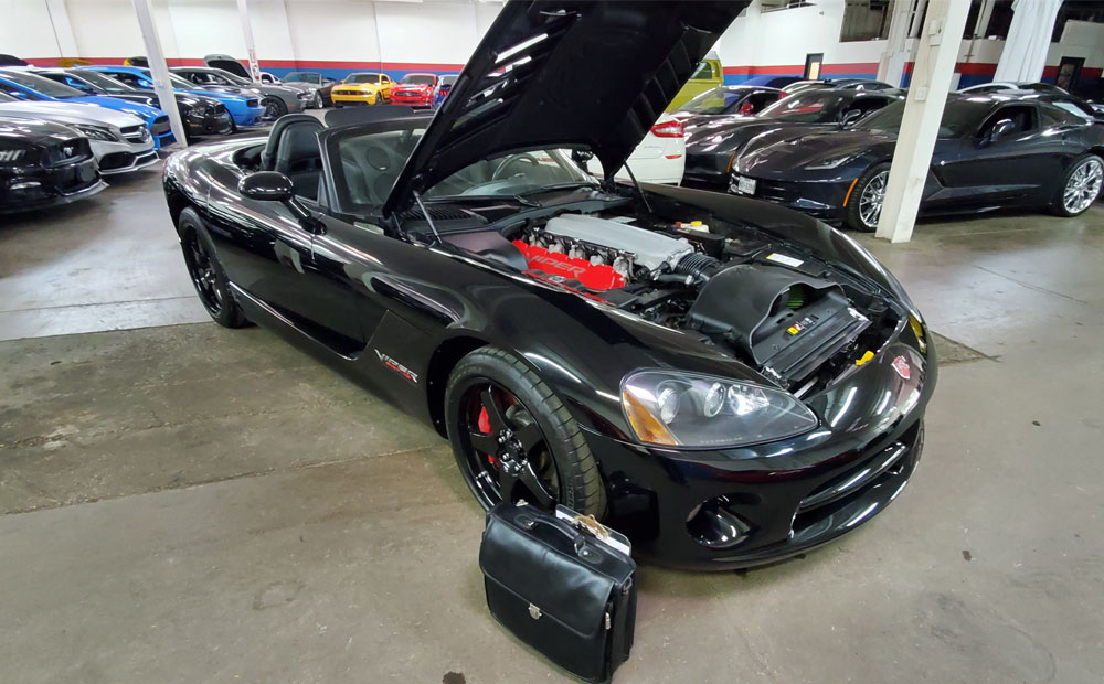 pre-purchase sports car inspection - dodge viper