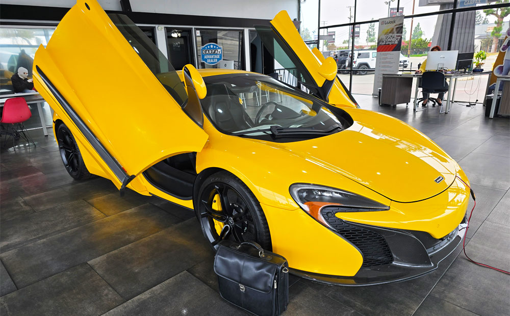 super car pre-purchase inspection - mclaren 650 inspection