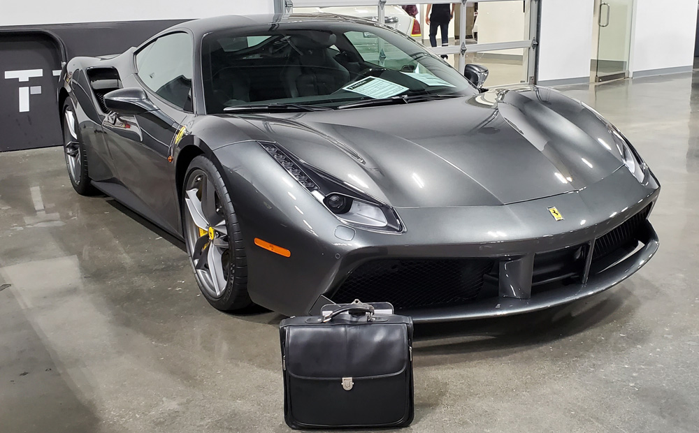 exotic car pre-purchase vehicle inspection - ferrari 488