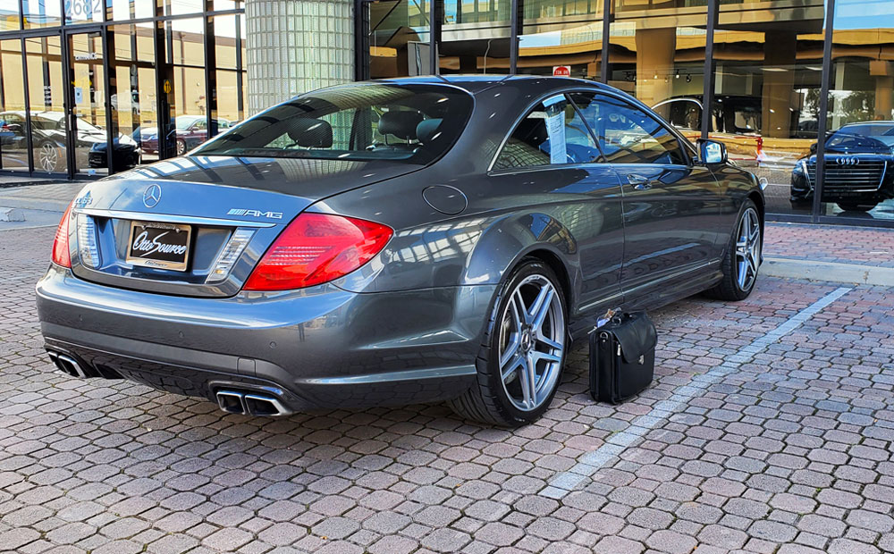 luxury carpre-purchase vehicle inspection - mercedes amg