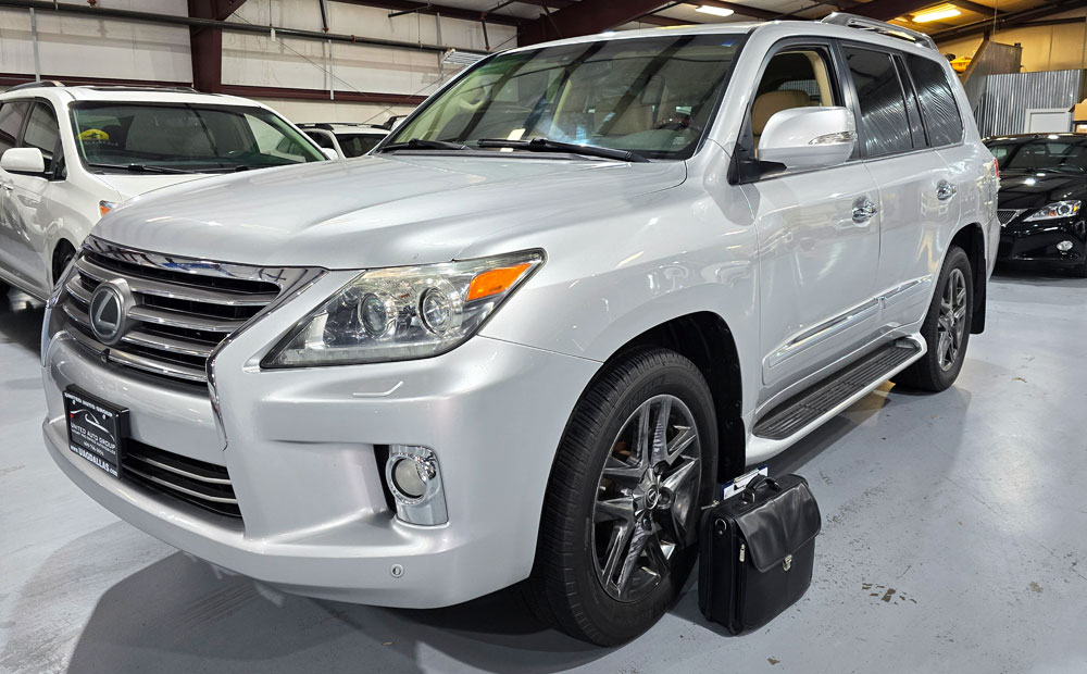 luxury vehicle pre-purchase inspection - lexus